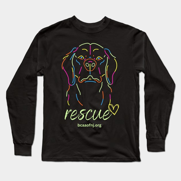 BCAA - Rescue Lab Long Sleeve T-Shirt by BCAAofNJ Store